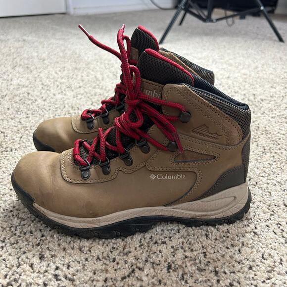 Columbia Newton Ridge Amped Waterproof Hiking Boots Womens Size 6.5 - Picture 8 of 10